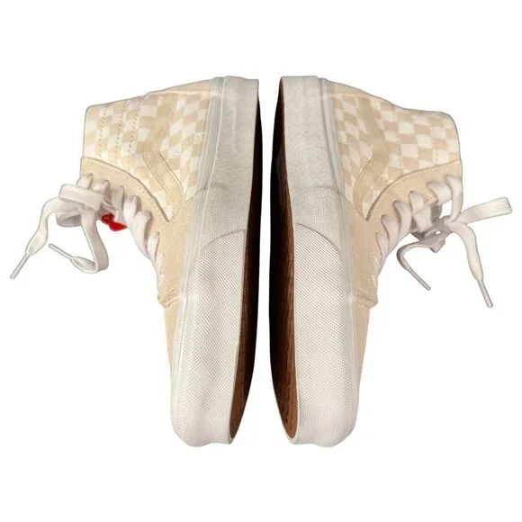 Vans SK8-Hi Crystal Sidestripe Checker High Top Sneaker 721356 Sz 7/M 8.5/W NWOB - Picture 5 of 7